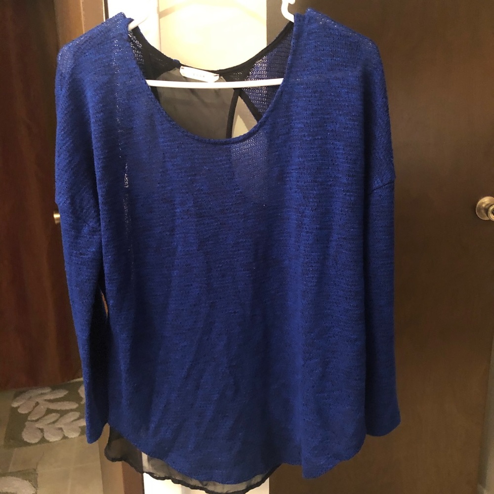 Lush Back Detail Knit Top